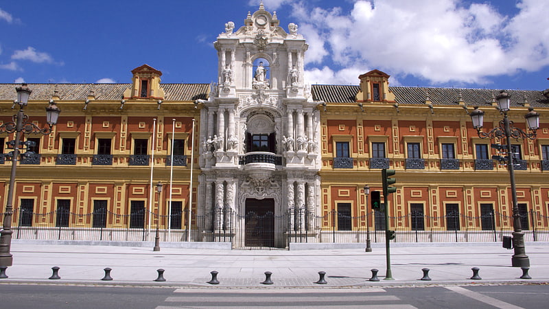 Gebäude in Sevilla, Spanien