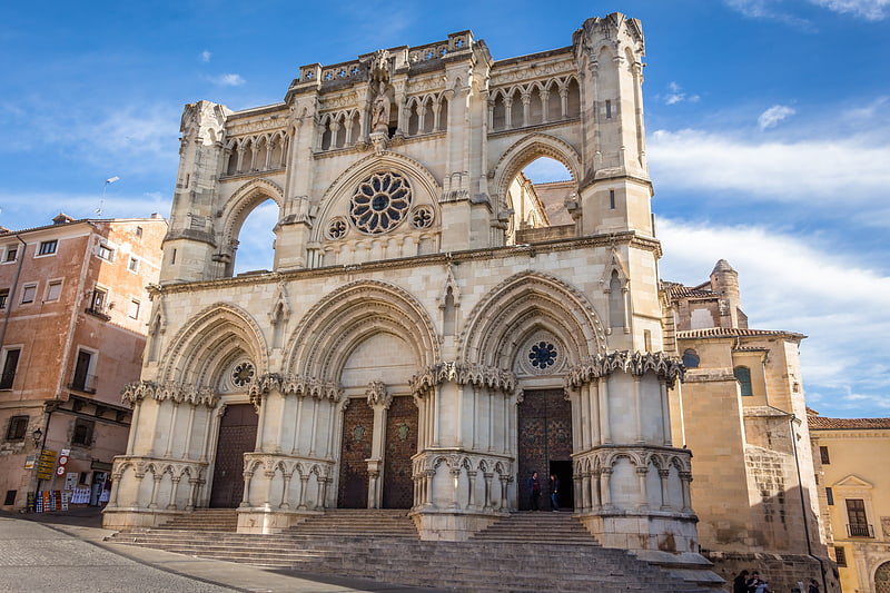 Catedral en Cuenca, España