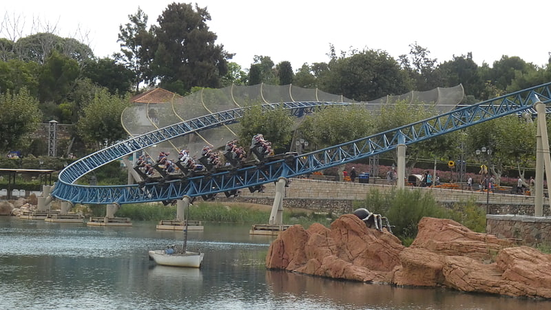 Roller coaster in Spain