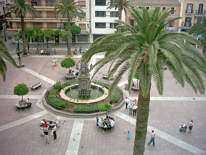 Historical landmark in Algeciras, Spain