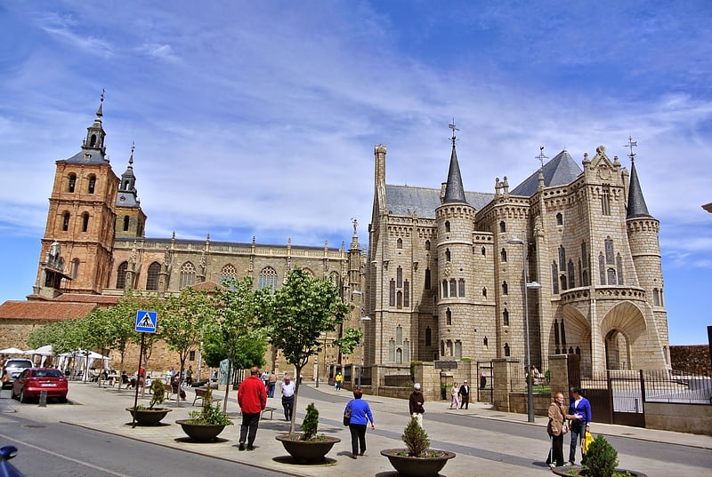 Cathédrale à Astorga, Espagne