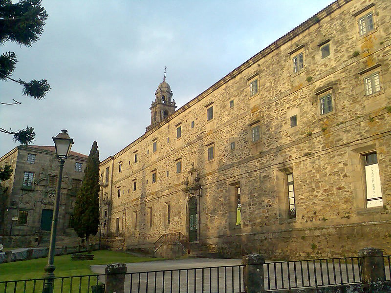 Complejo de edificios en Santiago de Compostela, España