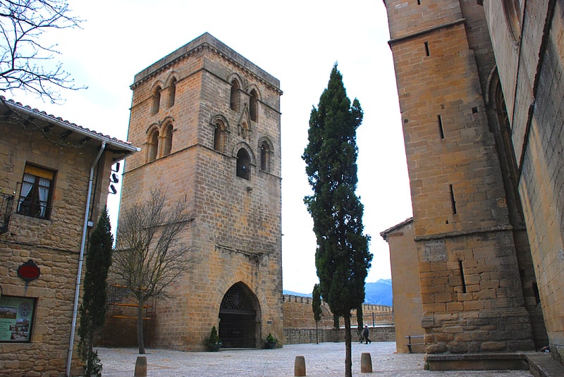 Catholic church in Laguardia, Spain