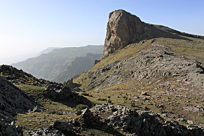 Mountain in Ethiopia