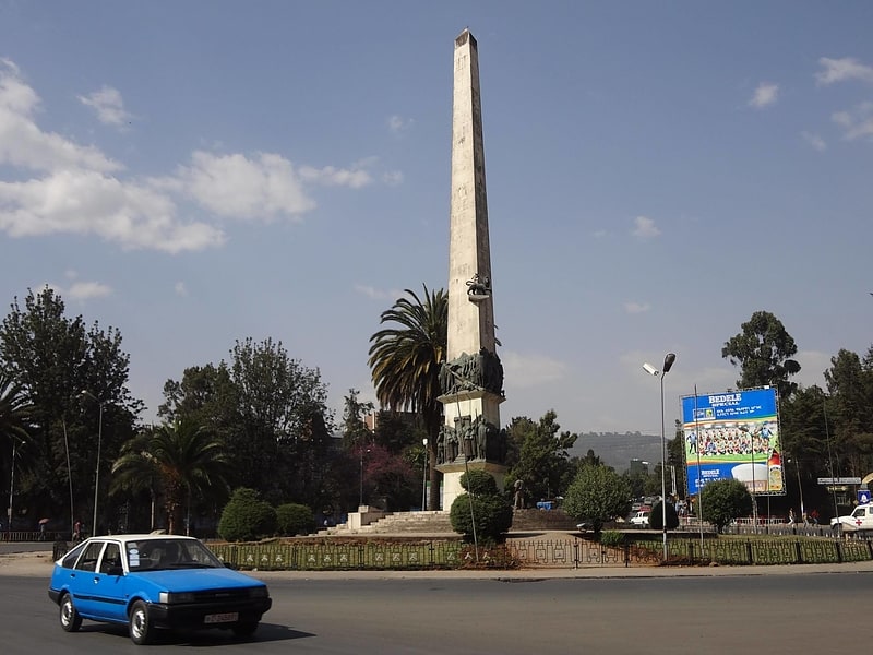 Monument in Addis Ababa, Ethiopia