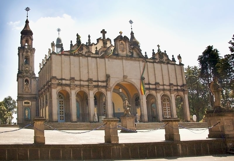 Cathedral in Addis Ababa, Ethiopia