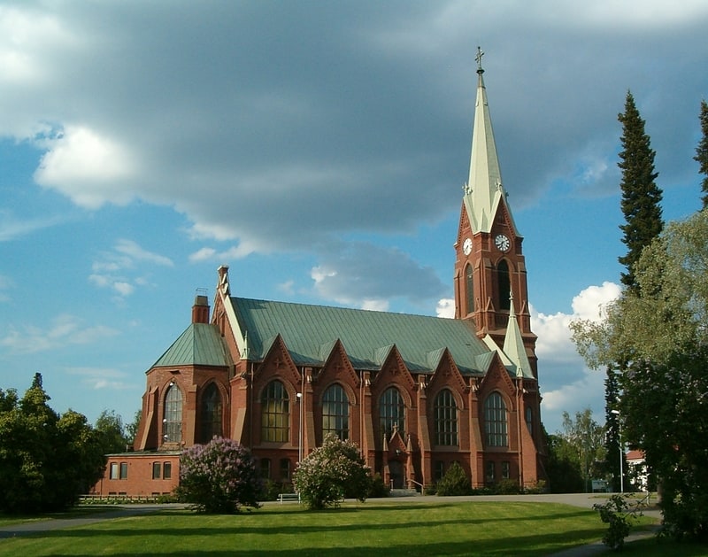 Kathedrale in Mikkeli, Finnland