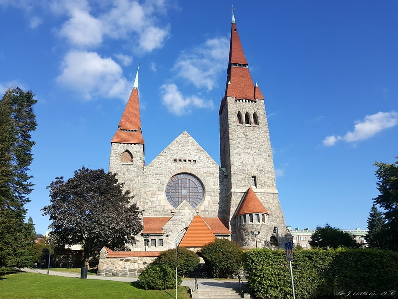 Cathedral in Tampere, Finland