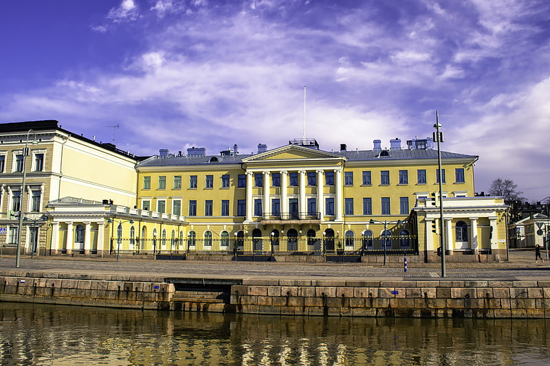 Presidential palace in Helsinki, Finland