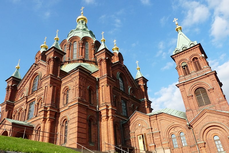 Kathedrale in Helsinki, Finnland