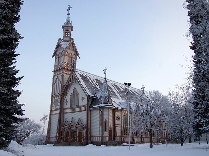 Lutheran church in Kajaani, Finland