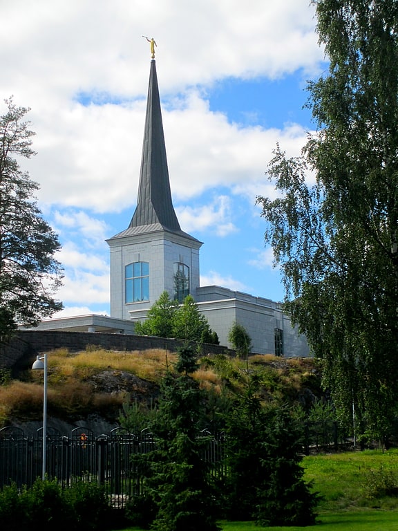 Tempel der Kirche Jesu Christi der Heiligen der Letzten Tage in Espoo, Finnland