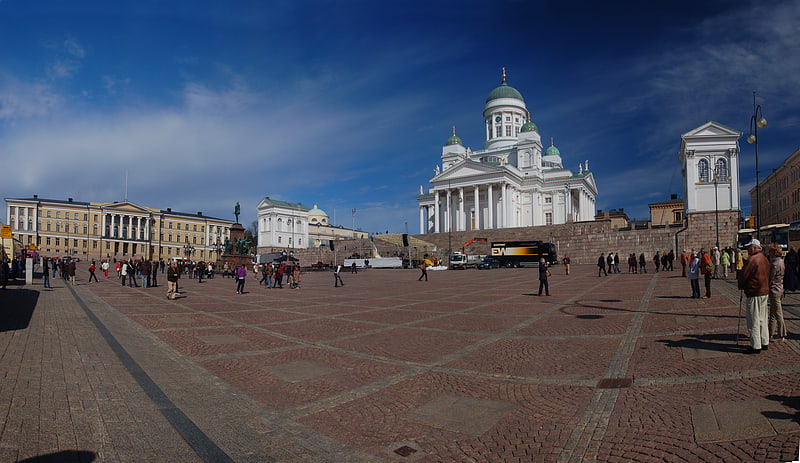 Plaza en Helsinki, Finlandia