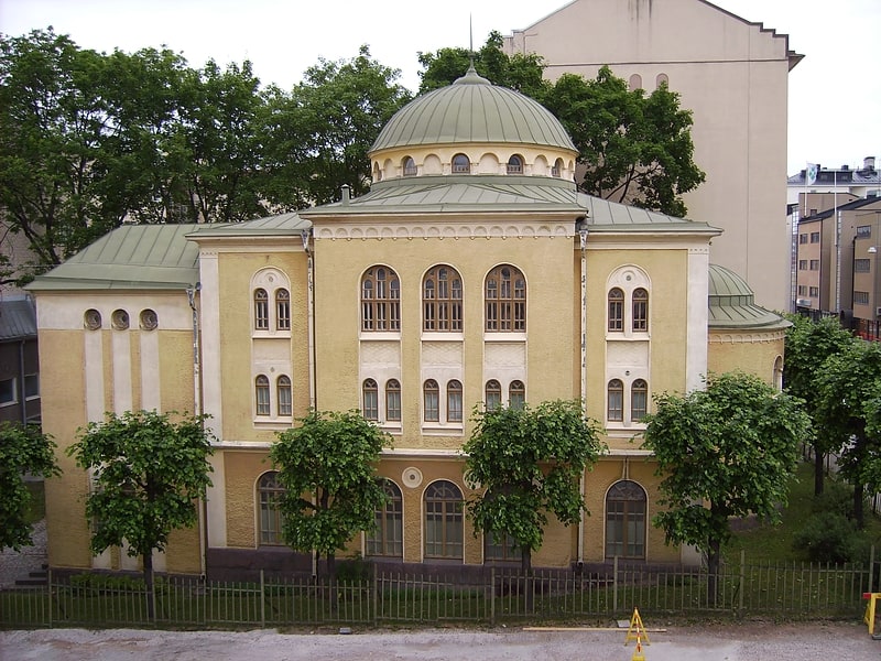 Sinagoga en Turku, Finlandia
