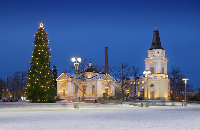 Lutherische Kirche in Tampere, Finnland