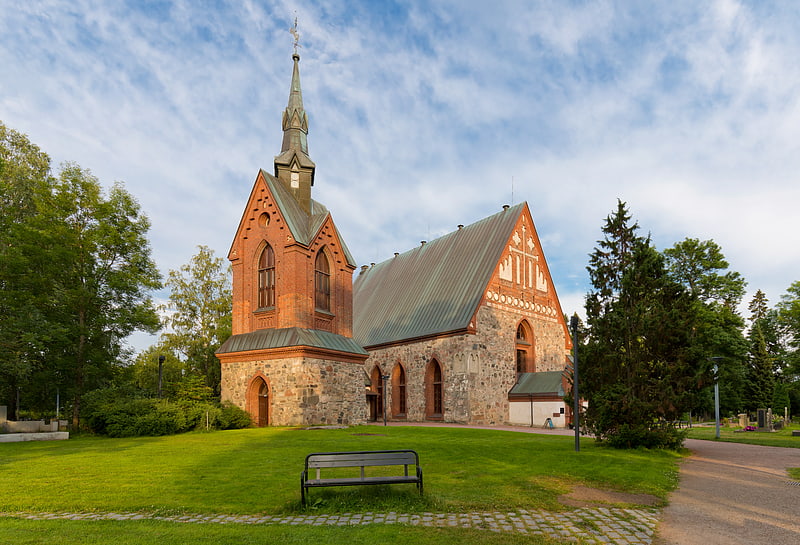 Lutherische Kirche in Vantaa, Finnland