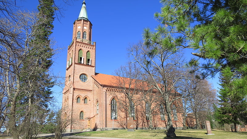 Lutherische Kirche in Savonlinna, Finnland