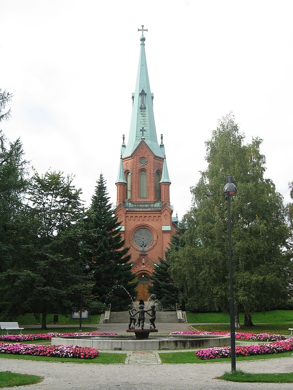 Kirche in Tampere, Finnland