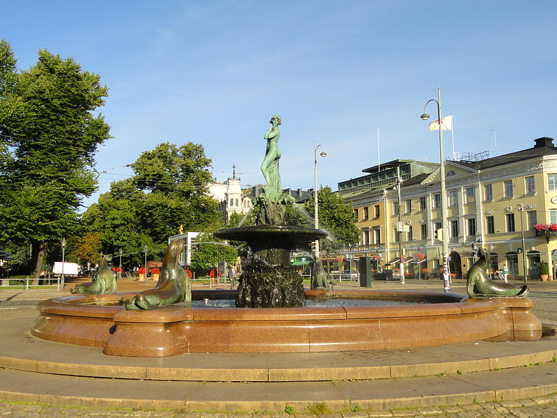 Posąg w Helsinkach