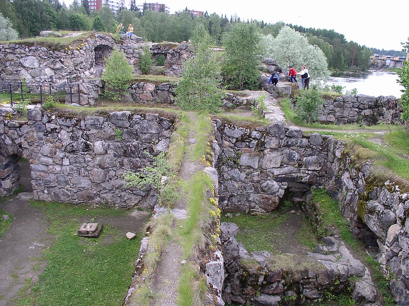 Zamek w Kajaani, Finlandia