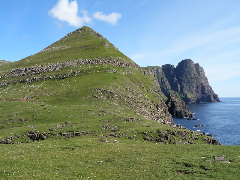 Mountain in the Faroe Islands