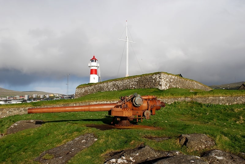 Historical landmark in Tórshavn, Faroe Islands