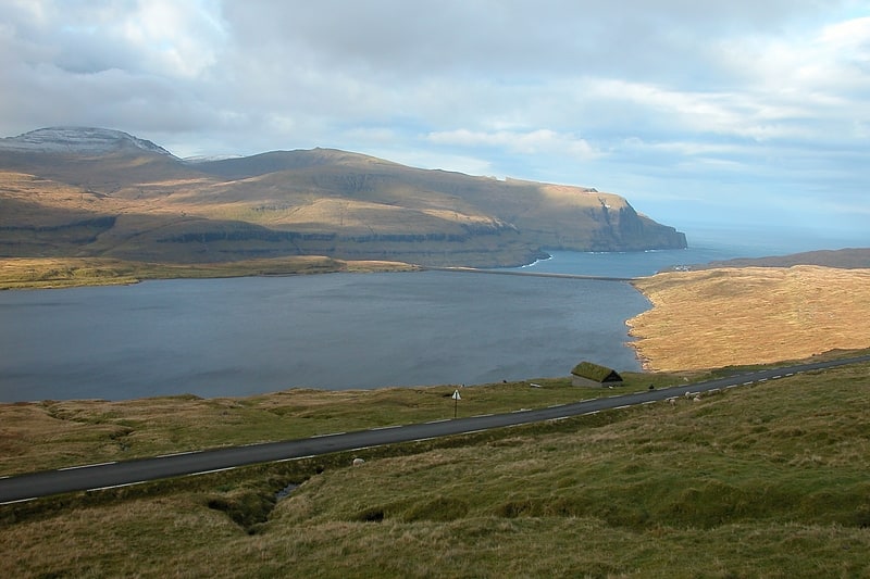 Lake in the Faroe Islands