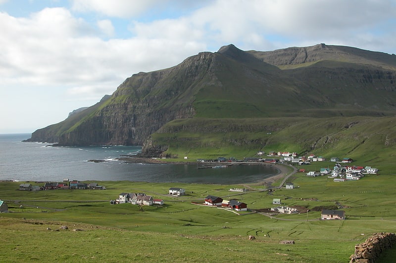 Mountain in the Faroe Islands