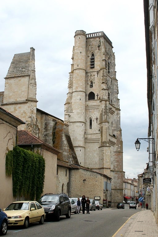 Cathédrale à Lectoure, France