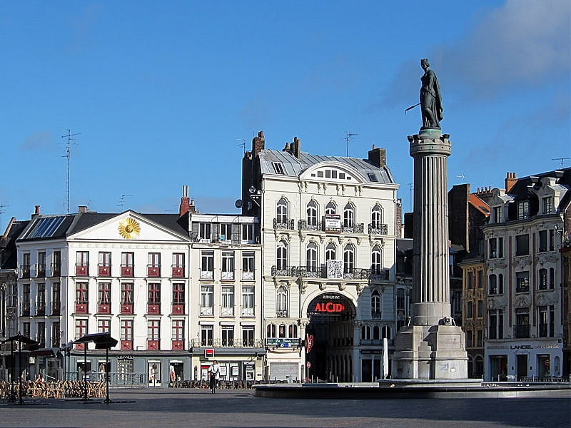 Attraction touristique à Lille, France