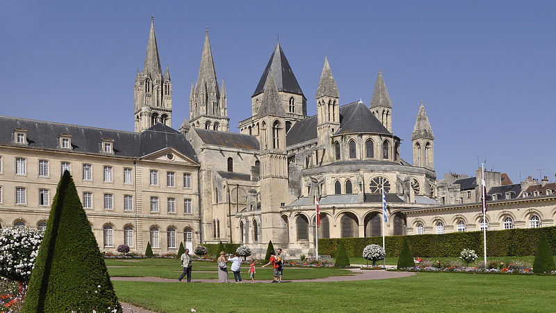 Abbaye à Caen, France