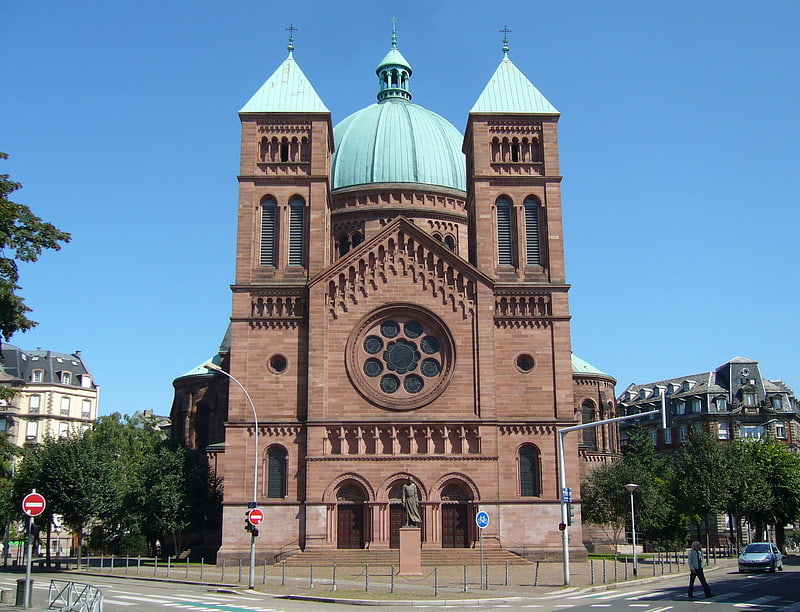 Katholische Kirche in Straßburg, Frankreich