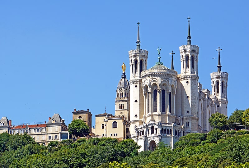 Minor basilica in Lyon, France