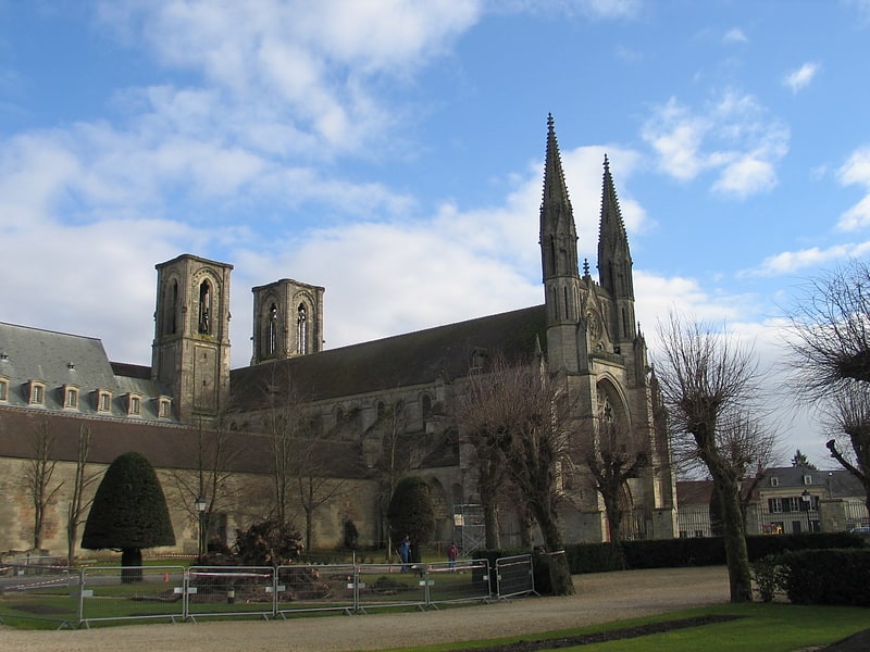 Abbaye à Laon, France