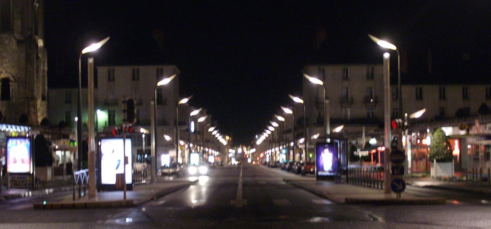 Rue à Tours, France
