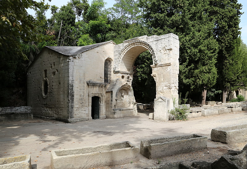 Site historique à Arles, France
