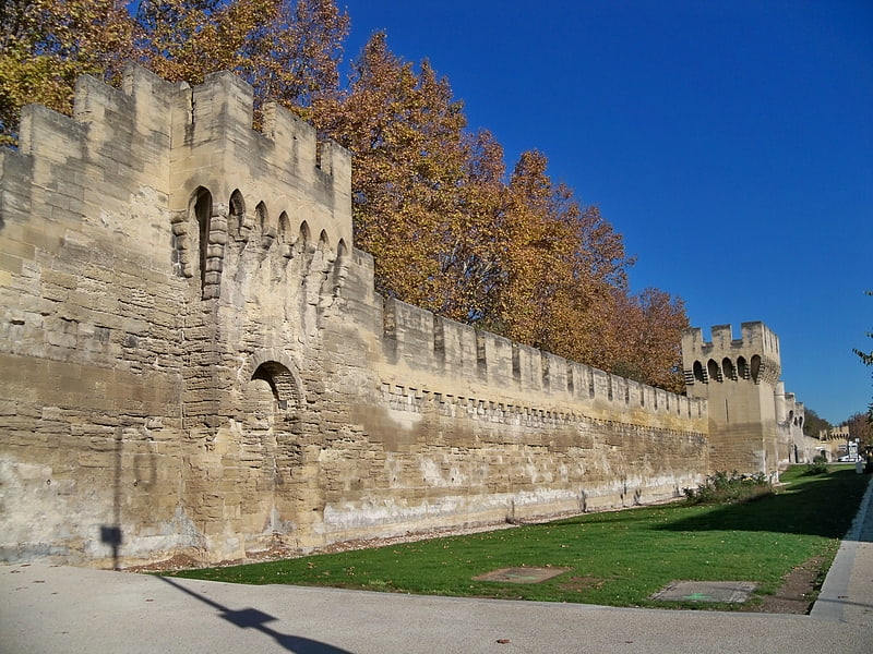Forteresse à Avignon, France