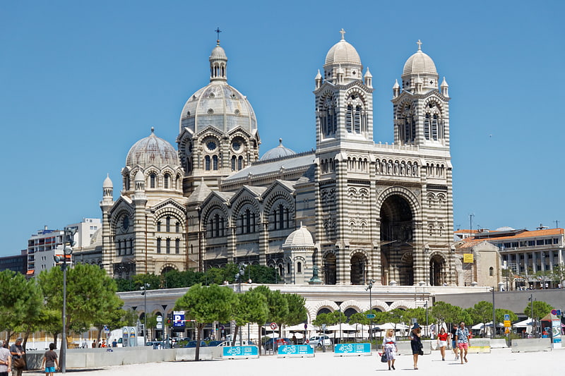 Bischofskirche in Marseille, Frankreich