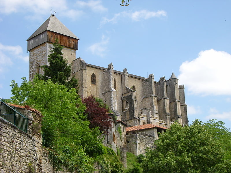 Cathédrale à Saint-Bertrand-de-Comminges, France