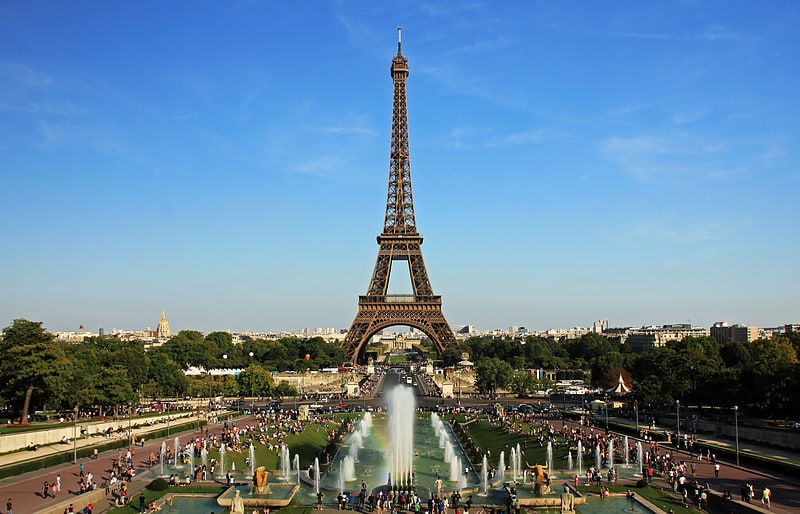 Obiekt historyczny w Paryżu, Francja
