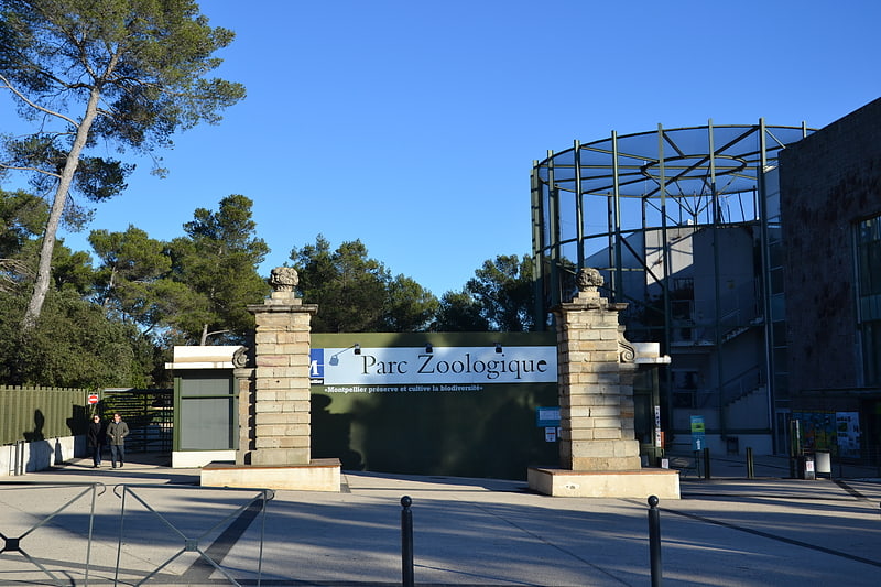 Parc zoologique à Montpellier, France