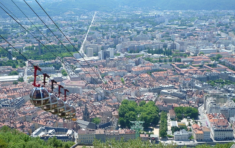 Przystanek autobusowy w Grenoble