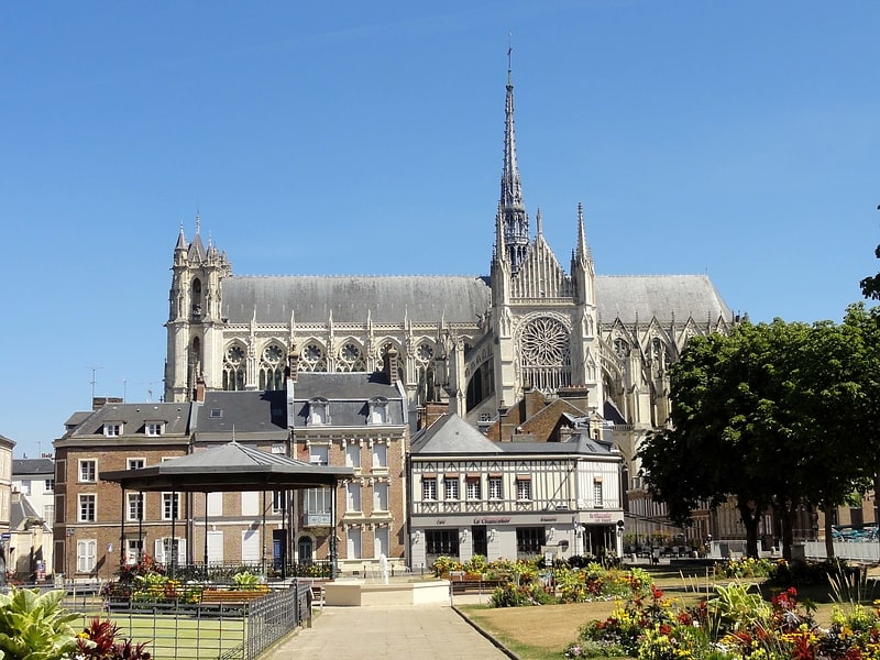 Kathedrale in Amiens, Frankreich