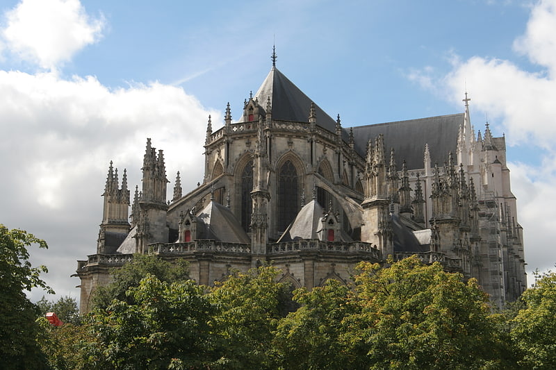Cathédrale à Nantes, France