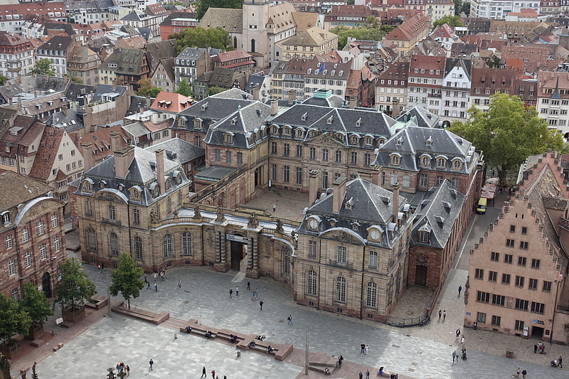 Palacio en Estrasburgo, Francia