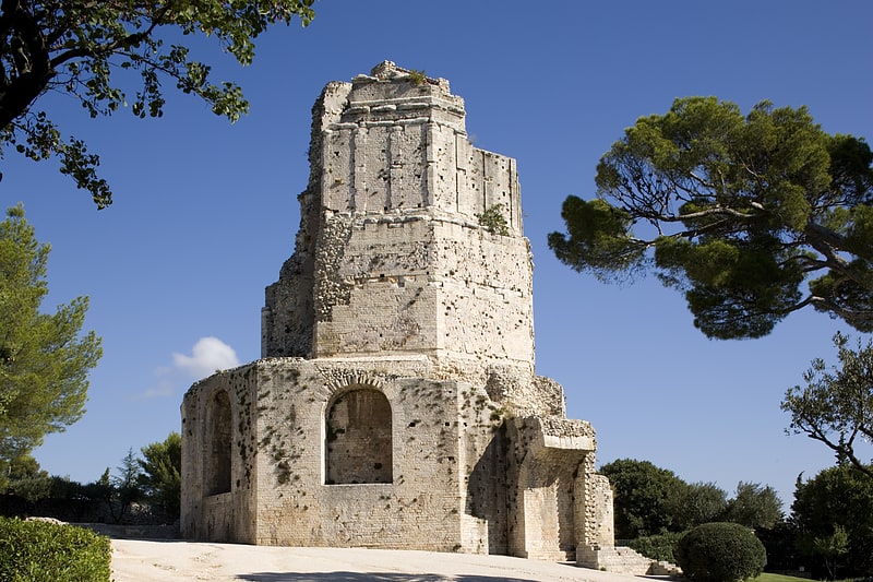 Monument culturel à Nîmes, France