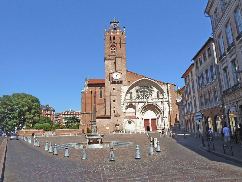 Cathédrale à Toulouse, France