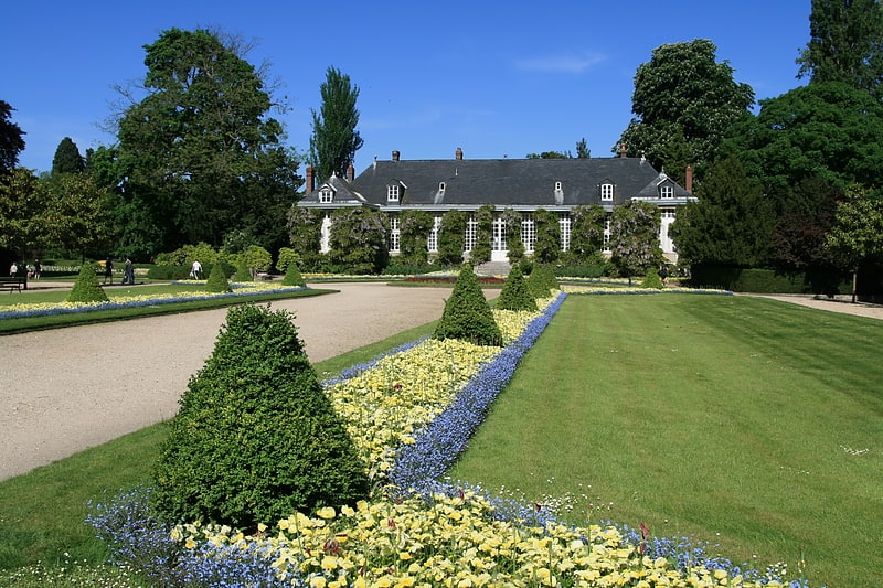 Jardin botanique à Rouen, France