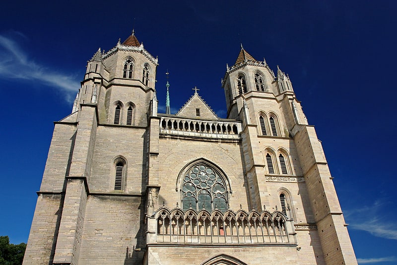 Kathedrale in Dijon, Frankreich