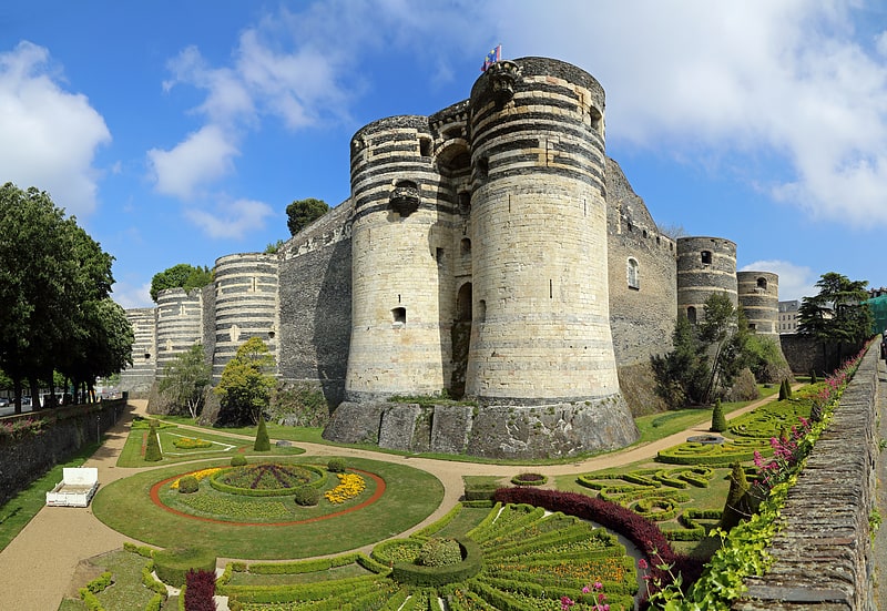 Zamek w Angers, Francja